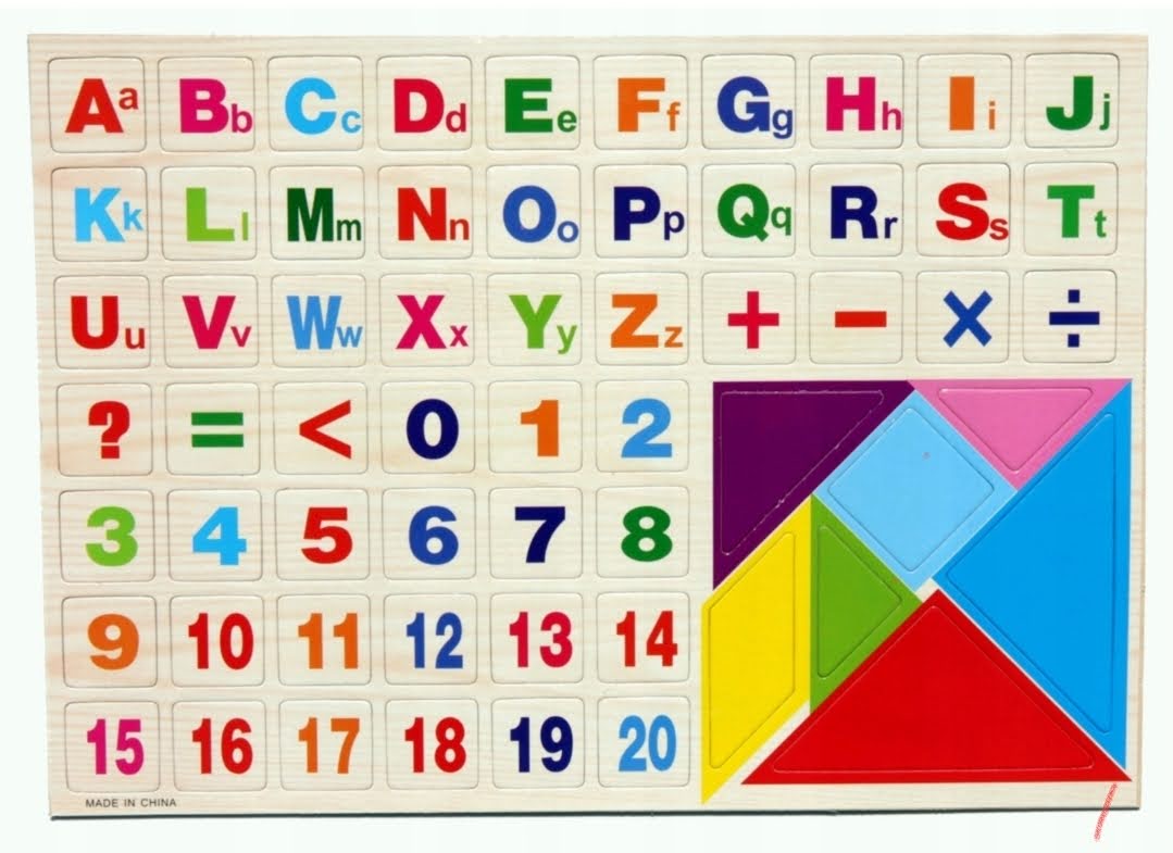 TABLICA DREWNIANA DWUSTRONNA 44CM KREDA E2365 EMAJ