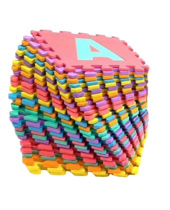 PUZZLE PIANKOWE ALFABET LITERKI 30CM MATA E1995 EMAJ