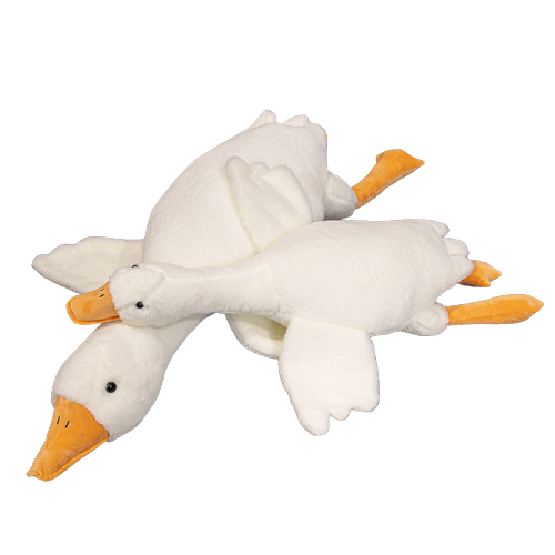 GĘŚ 90CM PLUSZOWA PODUSZKA MASKOTKA E1391 EMAJ
