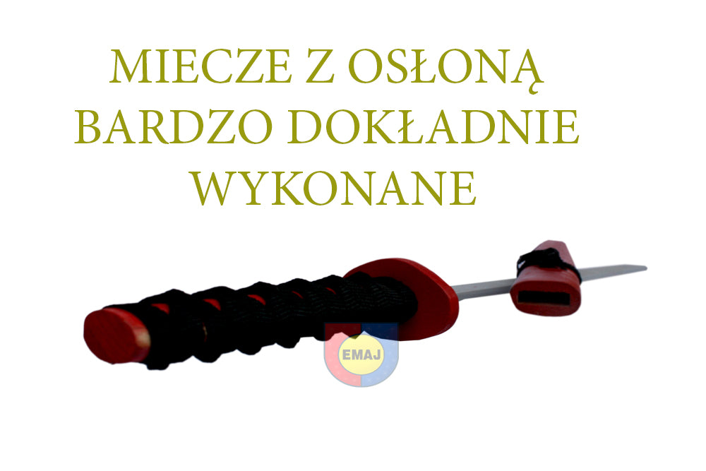 DREWNIANY MIECZ SAMURAJA KATANA 54CM E2200 EMAJ