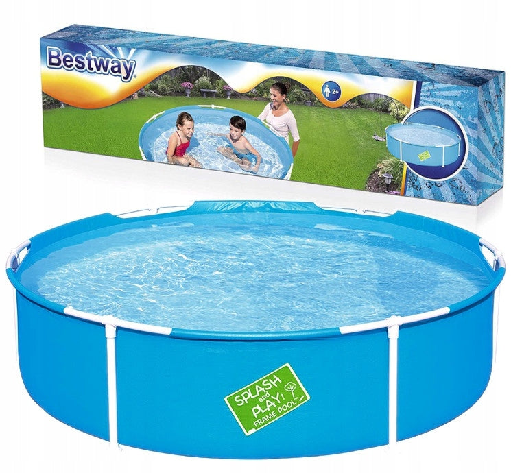 BASEN STELAŻOWY OKRĄGŁY DLA DZIECI 152 x 38 cm Bestway 56283 EMAJ