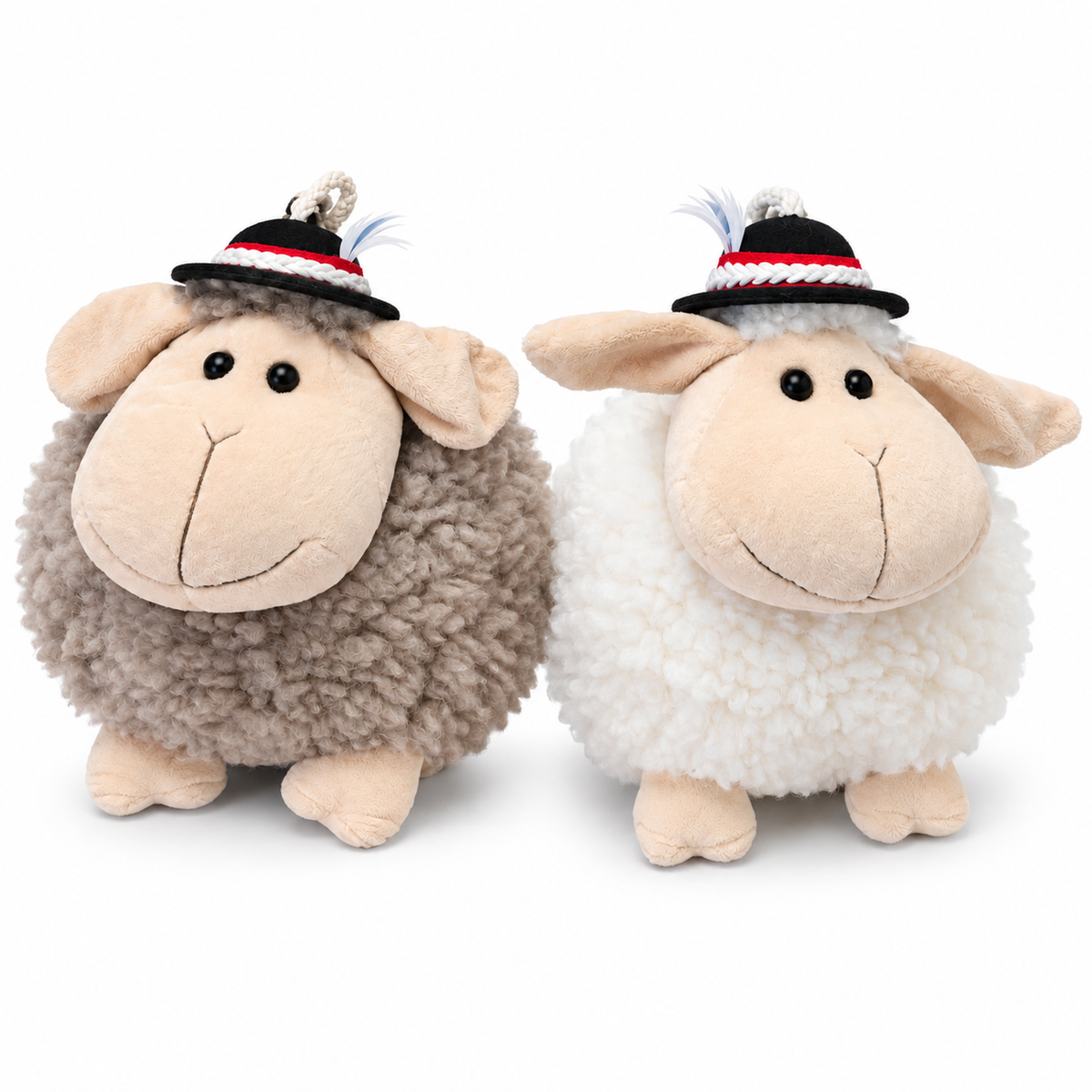 MASKOTKA OWIECZKA KULKA 25CM ZAKOPANE OWCA W GÓRALSKIM KAPELUSZU E2669-K EMAJ