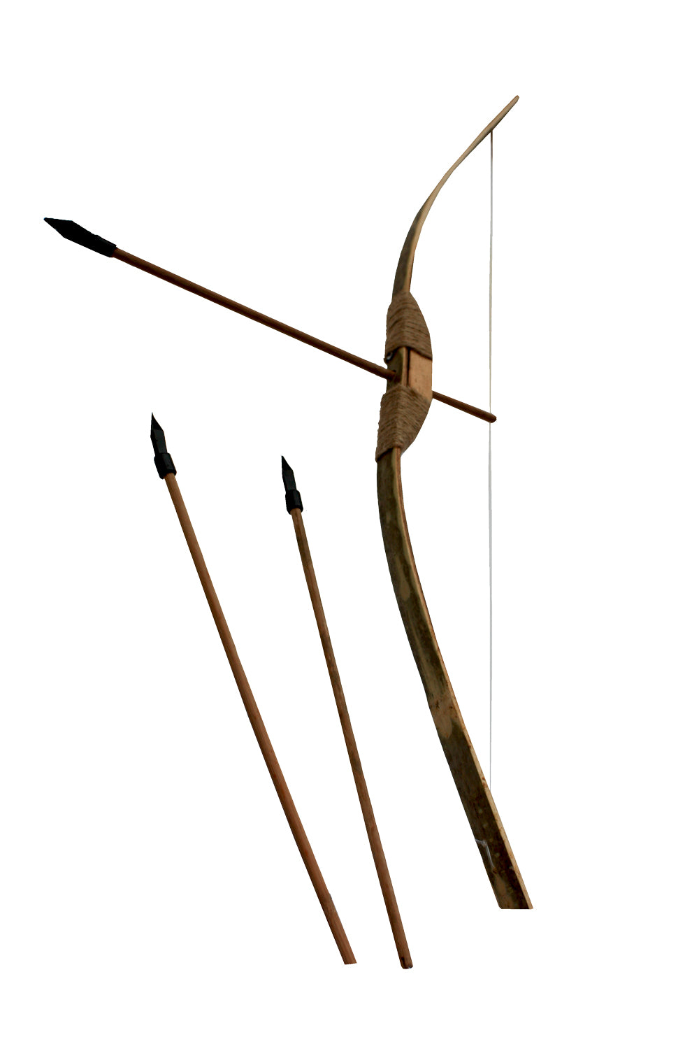 ŁUK WIELKI DREWNIANY ZESTAW 3 STRZAŁY 80CM EMAJ E2198