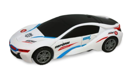 AUTO ROBOT TRANSFORMERS 2W1 PODŚWIETLANY Z DŹWIĘKIEM E1162 EMAJ