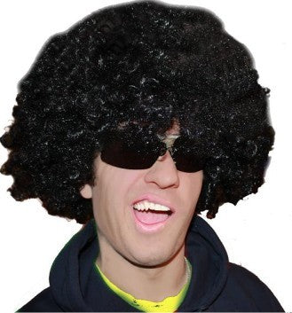 PERUKA AFRO CZARNE KRĘCONE WŁOSY LOKI E1278 EMAJ