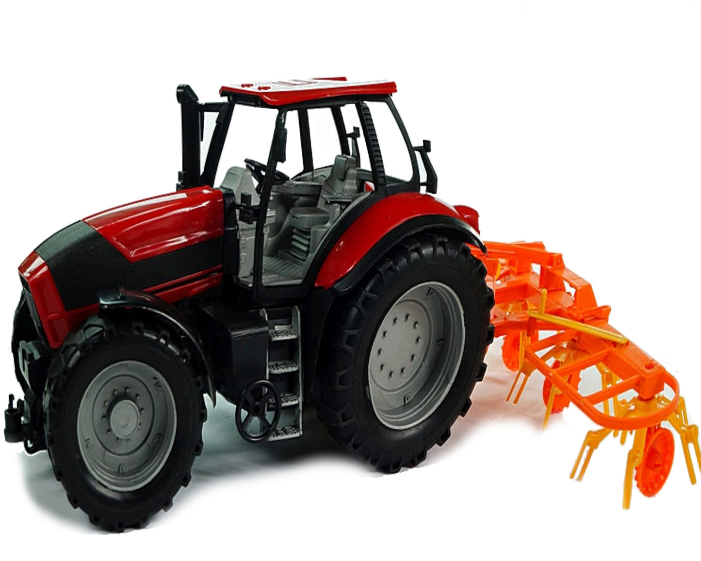 TRAKTOR Z przewracarką do siana 39CM E0668 EMAJ