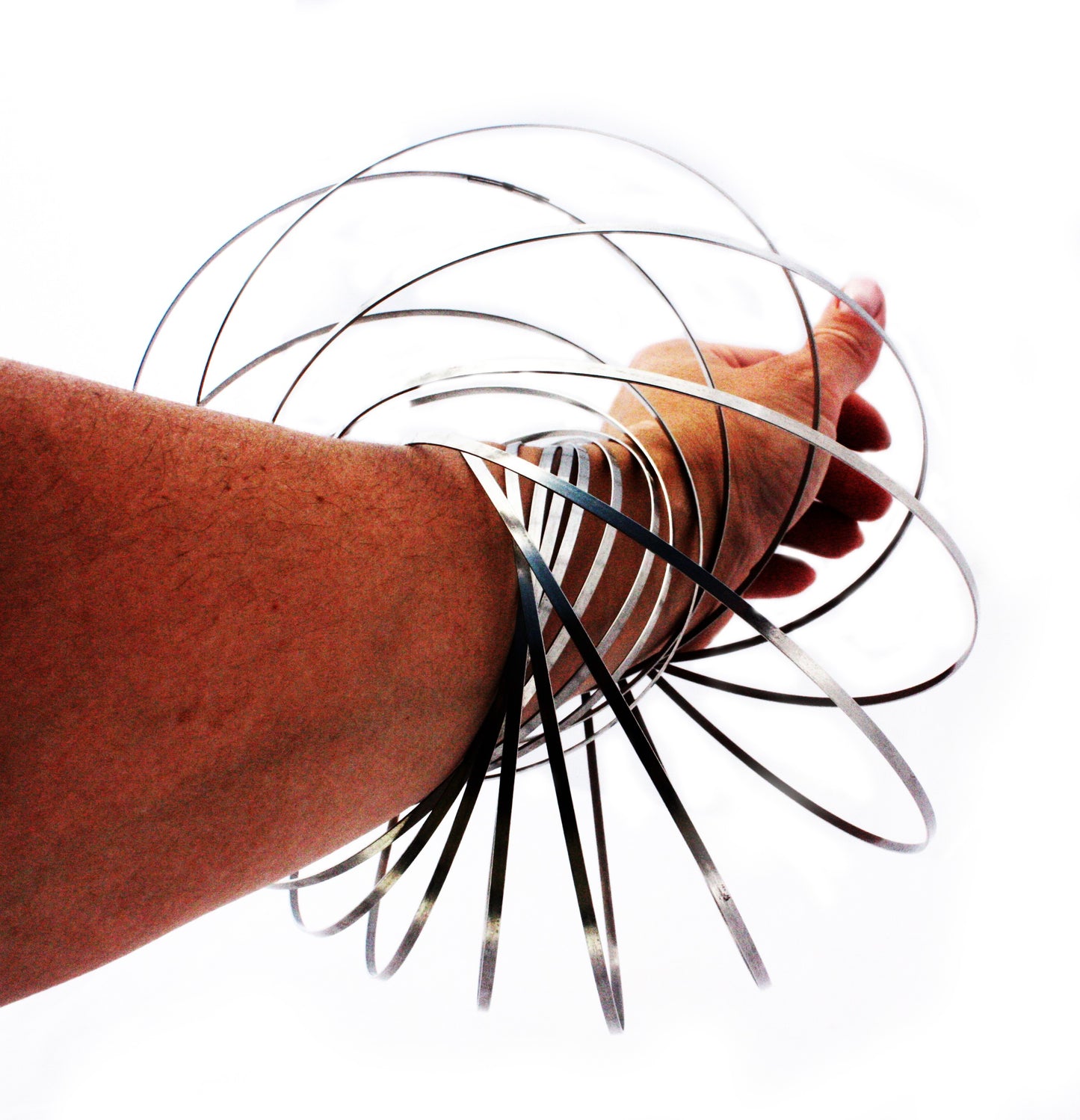 SPRĘŻYNA METALOWA BRANSOLETA FLOW RINGS 13CM E0608 EMAJ