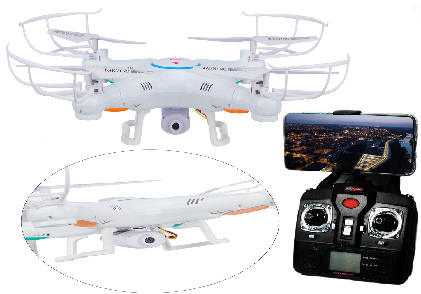 DRON ZDALNIE STEROWANY QUADROCOPTER 2,4 E0939 EMAJ