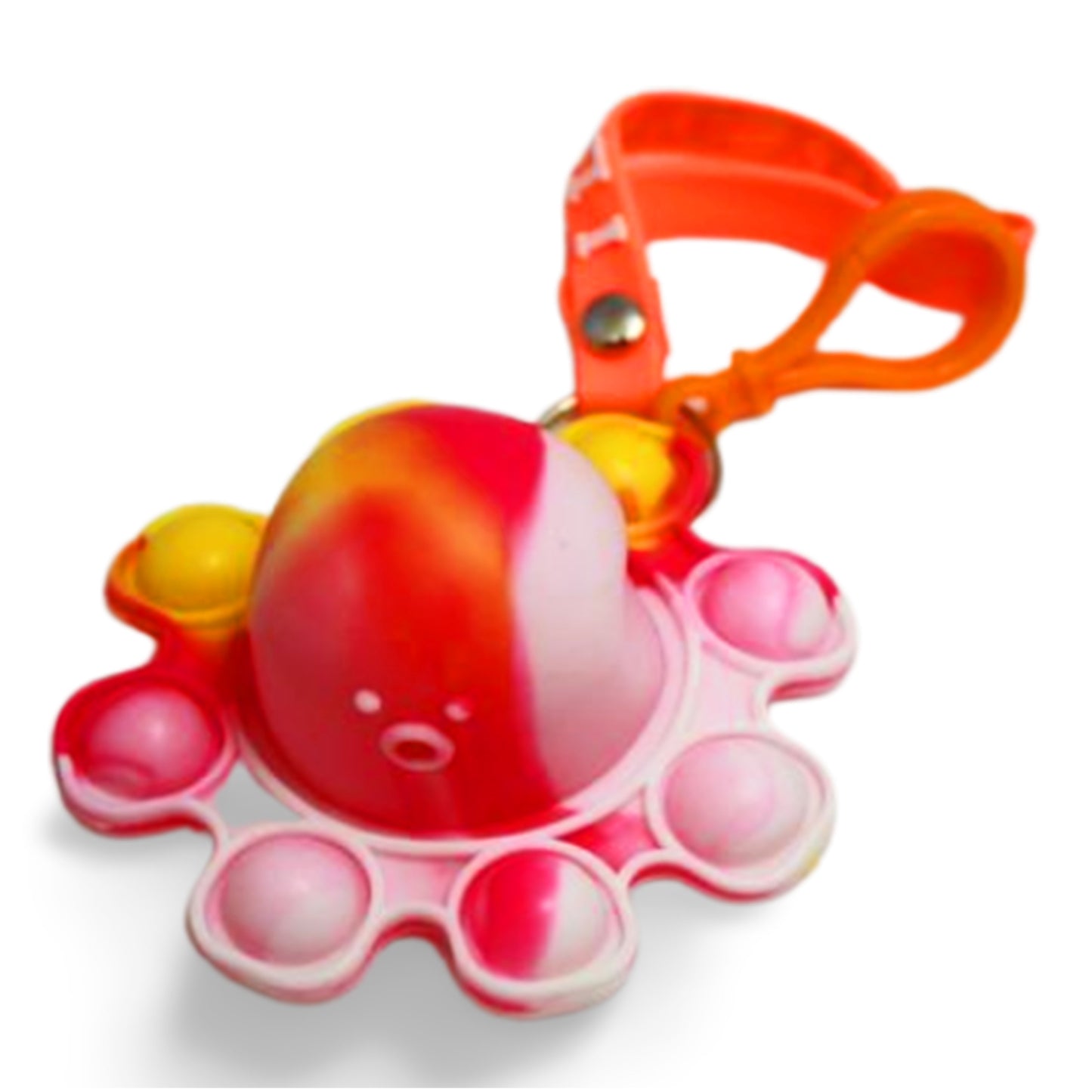 BRELOK POPPIT KARABIŃCZYK GUMOWA OŚMIORNICZKA I LOVE YOU E1212 EMAJ