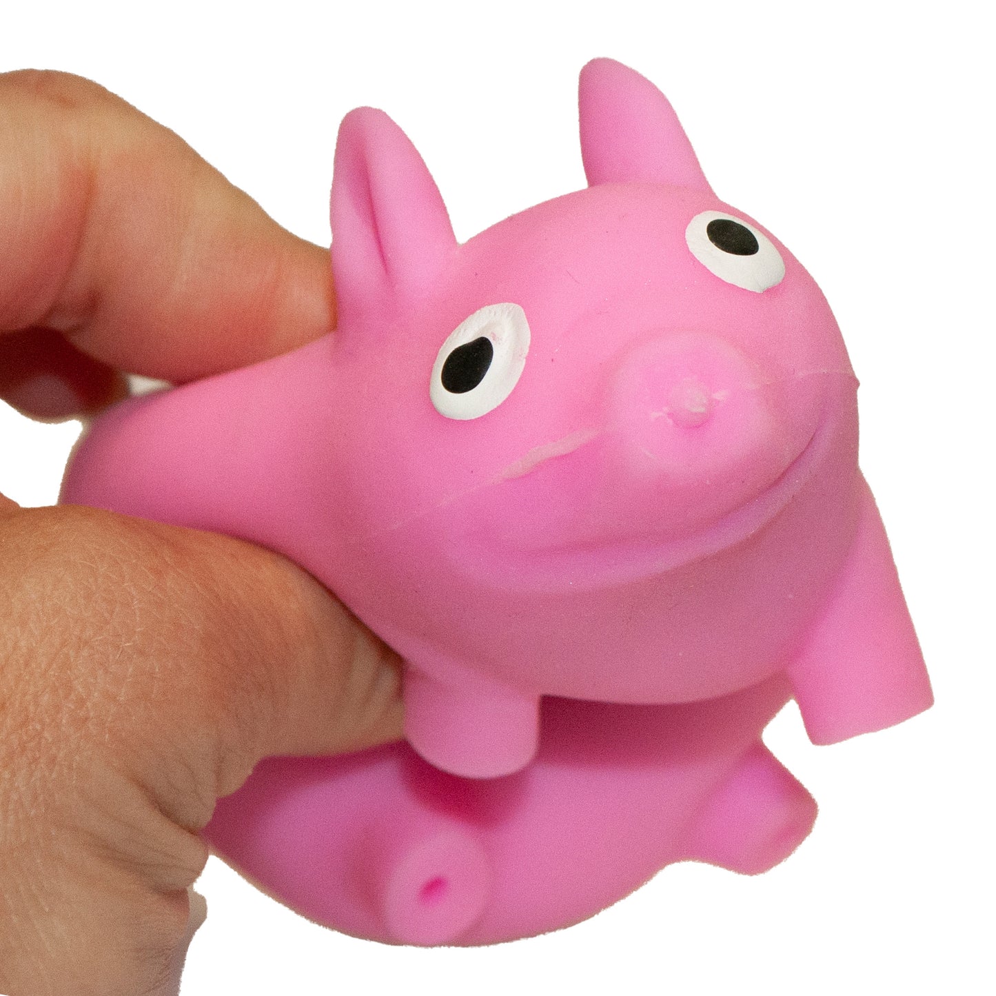 GNIOTEK ŚWINKA RÓŻOWA ANTYSTRESOWY MIĘKKI 9,5cm E1254 EMAJ