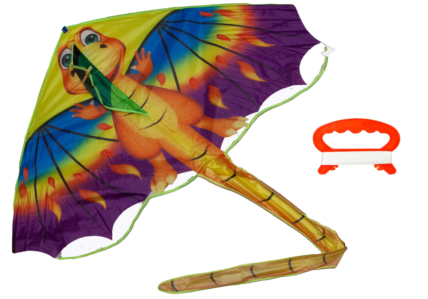 LATAWIEC SMOK SMOKI FIOLETOWY 140x70+125CM E1250 EMAJ