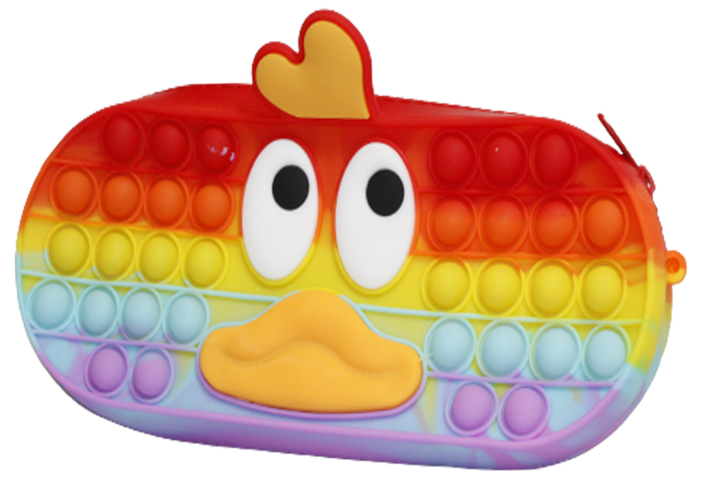 PIÓRNIK POPPIT KACZOREK ANTYSTRESOWY KACZOR KOLOROWY 21CM E1342 EMAJ