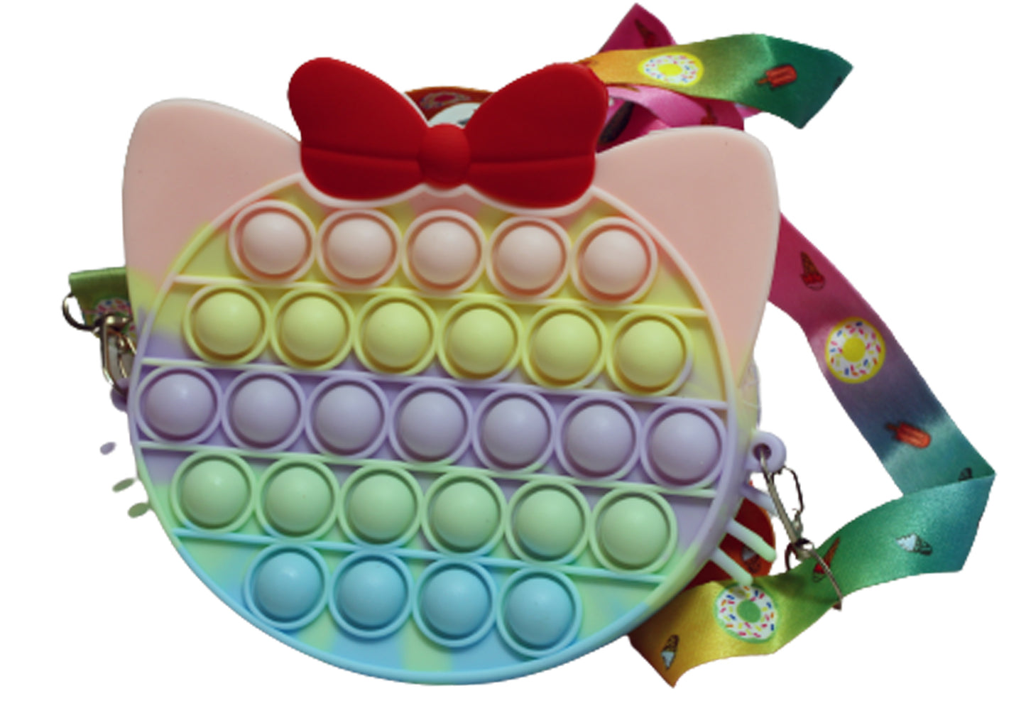 TOREBKA POPPIT MYSZKA Z KOKARDKĄ 15CM E1343 EMAJ