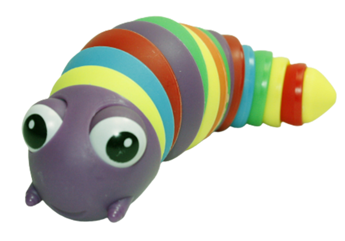GĄSIENICA SENSORYCZNA WIELKIE OCZY ANTYSTRESOWA 15CM E1364 EMAJ