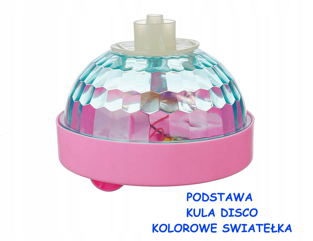 Lalka w stylu Wiktoriańskim piękna melodia kula disco led 58 cm E0631 EMAJ