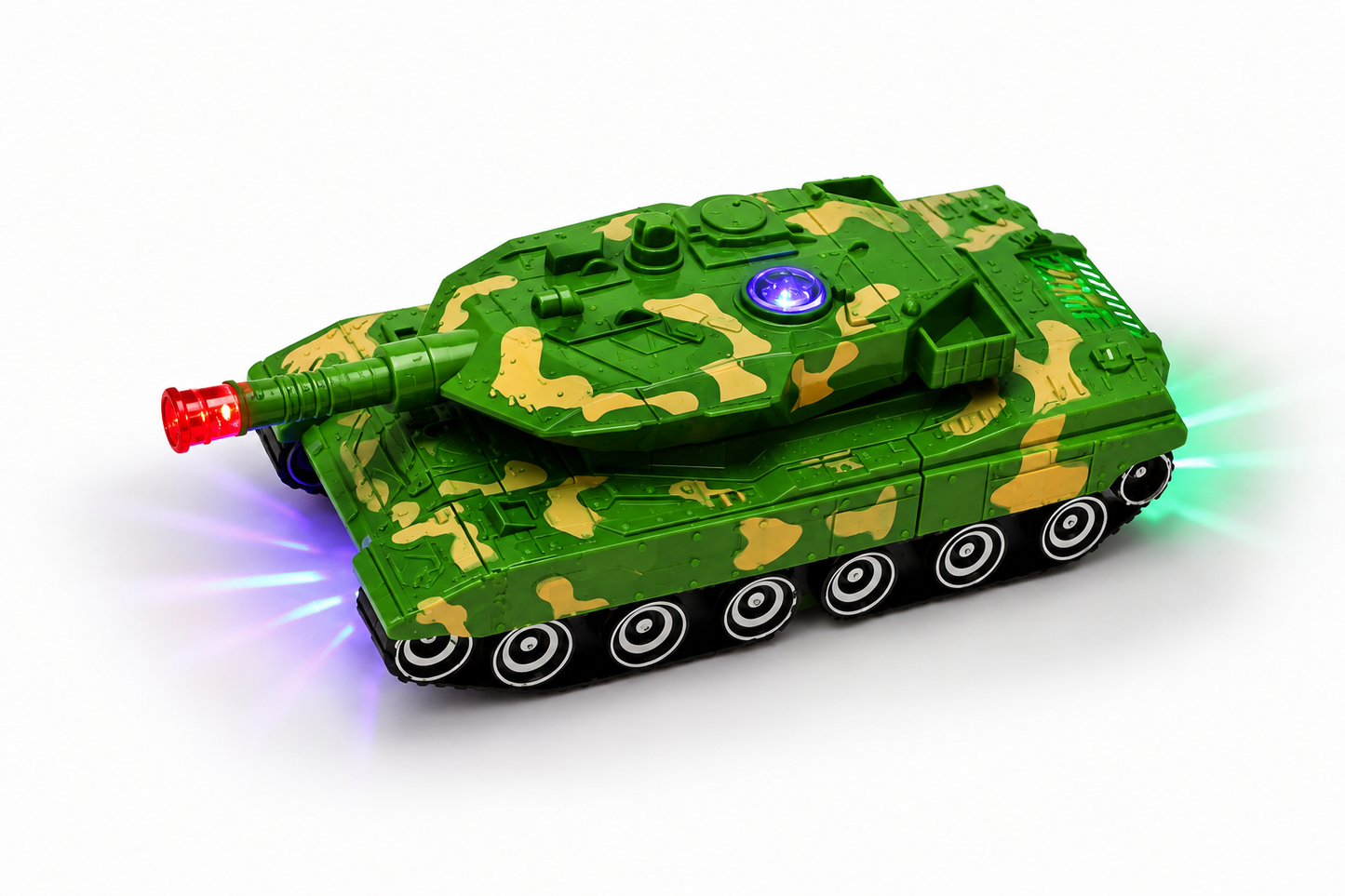CZOŁG INTERAKTYWNY 2w1 ROBOT EFEKTY ŚWIETLNE I DŹWIĘKOWE E1163 E2006 EMAJ