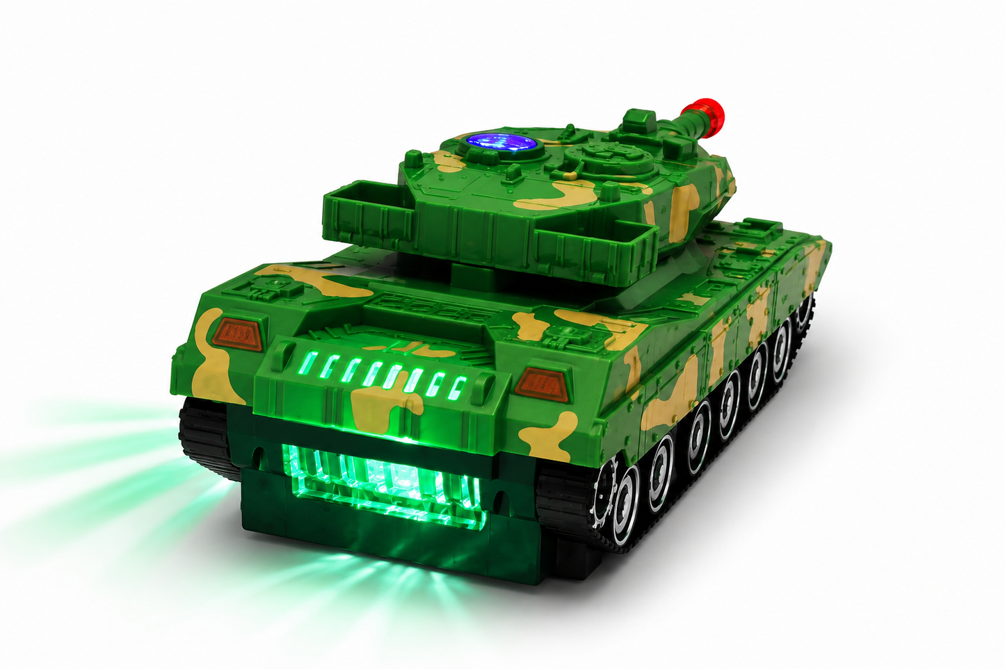 CZOŁG INTERAKTYWNY 2w1 ROBOT EFEKTY ŚWIETLNE I DŹWIĘKOWE E1163 E2006 EMAJ