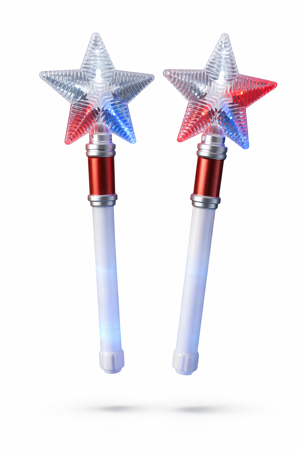 MAGICZNA RÓŻDŻKA LED KSIĘŻNICZKI 38 CM 3 TRYBY ŚWIECENIA BATERIE W ZESTAWIE GWIAZDA E1171 EMAJ