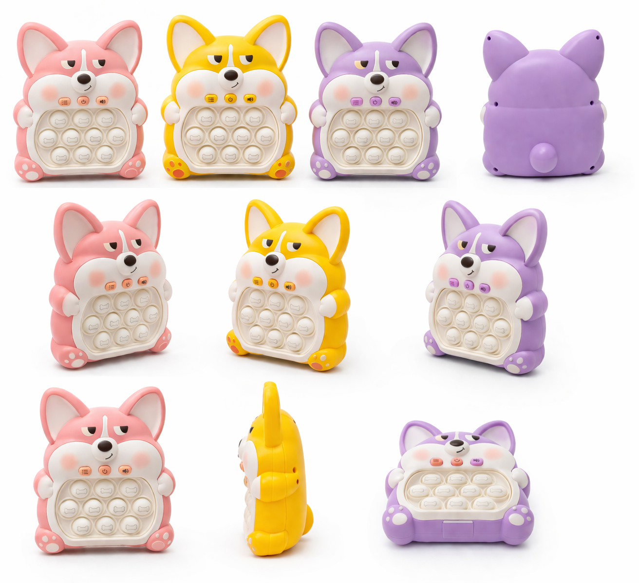 INTERAKTYWNA GRA POPIT PIES CORGI SENSORYCZNA ZABAWKA EDUKACYJNA E2304 EMAJ