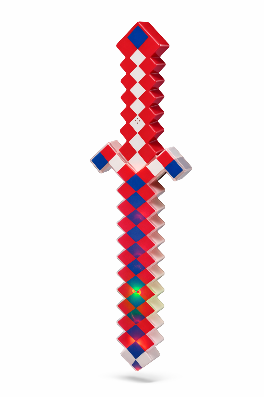 MIECZ LED PIXELOWY ŚWIECĄCY KWADRATY DŹWIĘK 632CM E0905 EMAJ