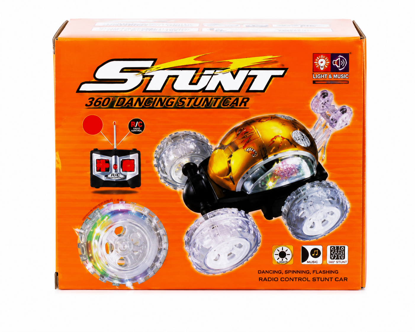 AUTO STUNT PILOT CAR WIRUJĄCY 360o 2,4GHz RC E0877 EMAJ