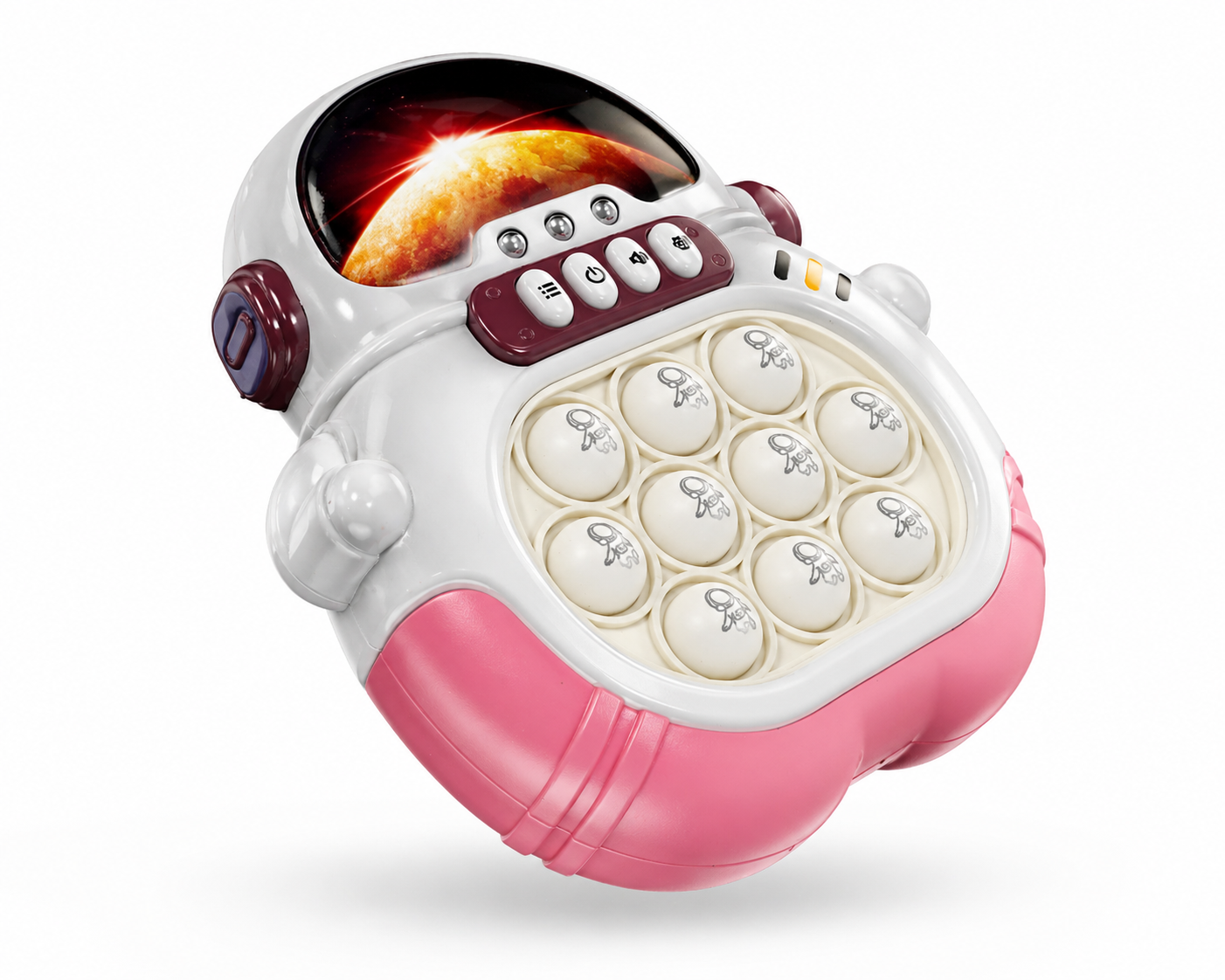GRA POP IT ASTRONAUTA ELEKTRONICZNA ZRĘCZNOŚCIOWA SENSORYCZNA E2111 EMAJ