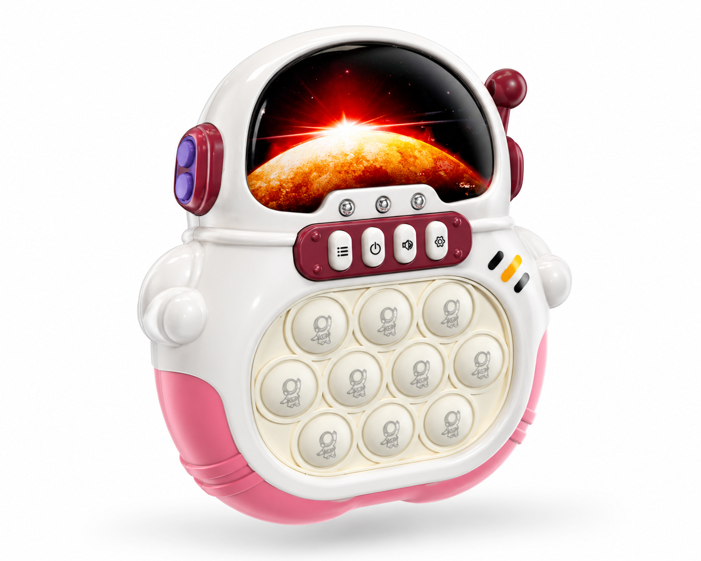 GRA POP IT ASTRONAUTA ELEKTRONICZNA ZRĘCZNOŚCIOWA SENSORYCZNA E2111 EMAJ