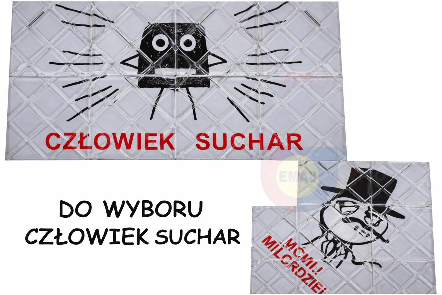 MAGIC PUZZLE EDUKACYJNA KULTOWA ŁAMIGŁÓWKA PŁYTKA UKŁADANKA 3D E0104 EMAJ