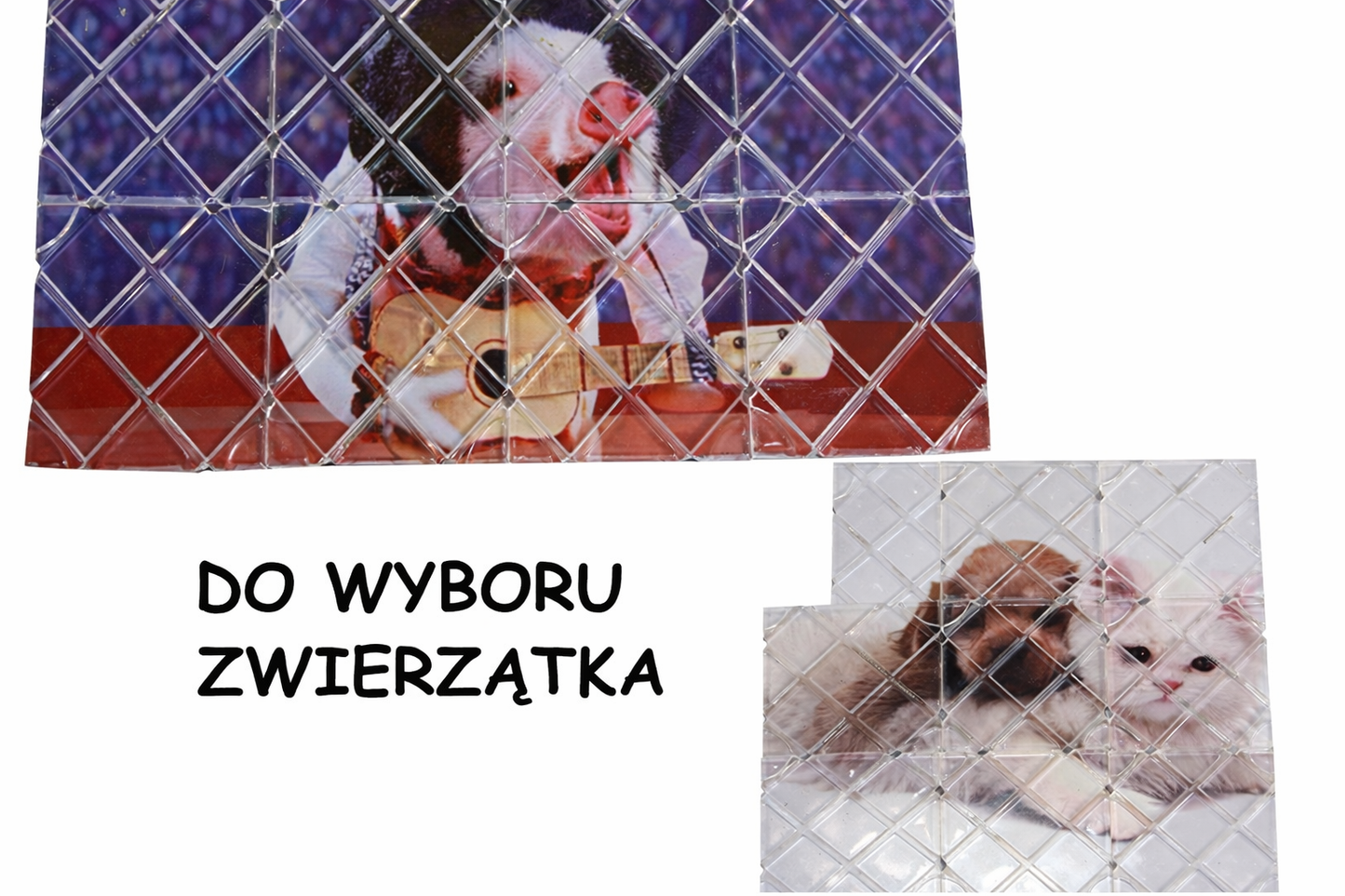 MAGIC PUZZLE EDUKACYJNA KULTOWA ŁAMIGŁÓWKA PŁYTKA UKŁADANKA 3D E0104 EMAJ