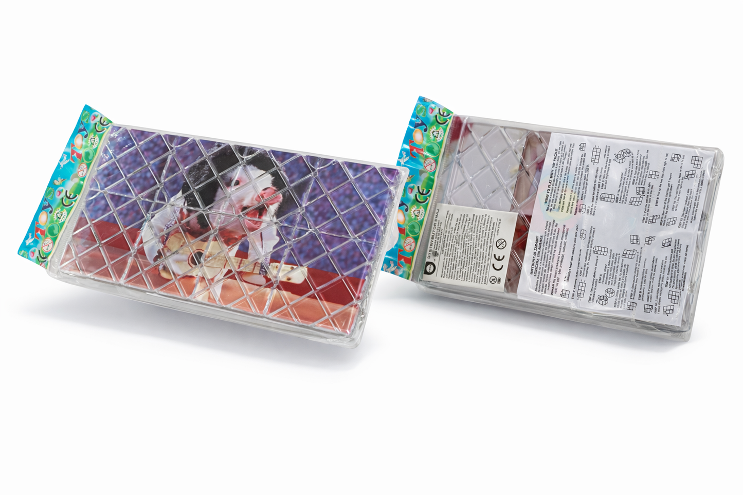 MAGIC PUZZLE EDUKACYJNA KULTOWA ŁAMIGŁÓWKA PŁYTKA UKŁADANKA 3D E0104 EMAJ