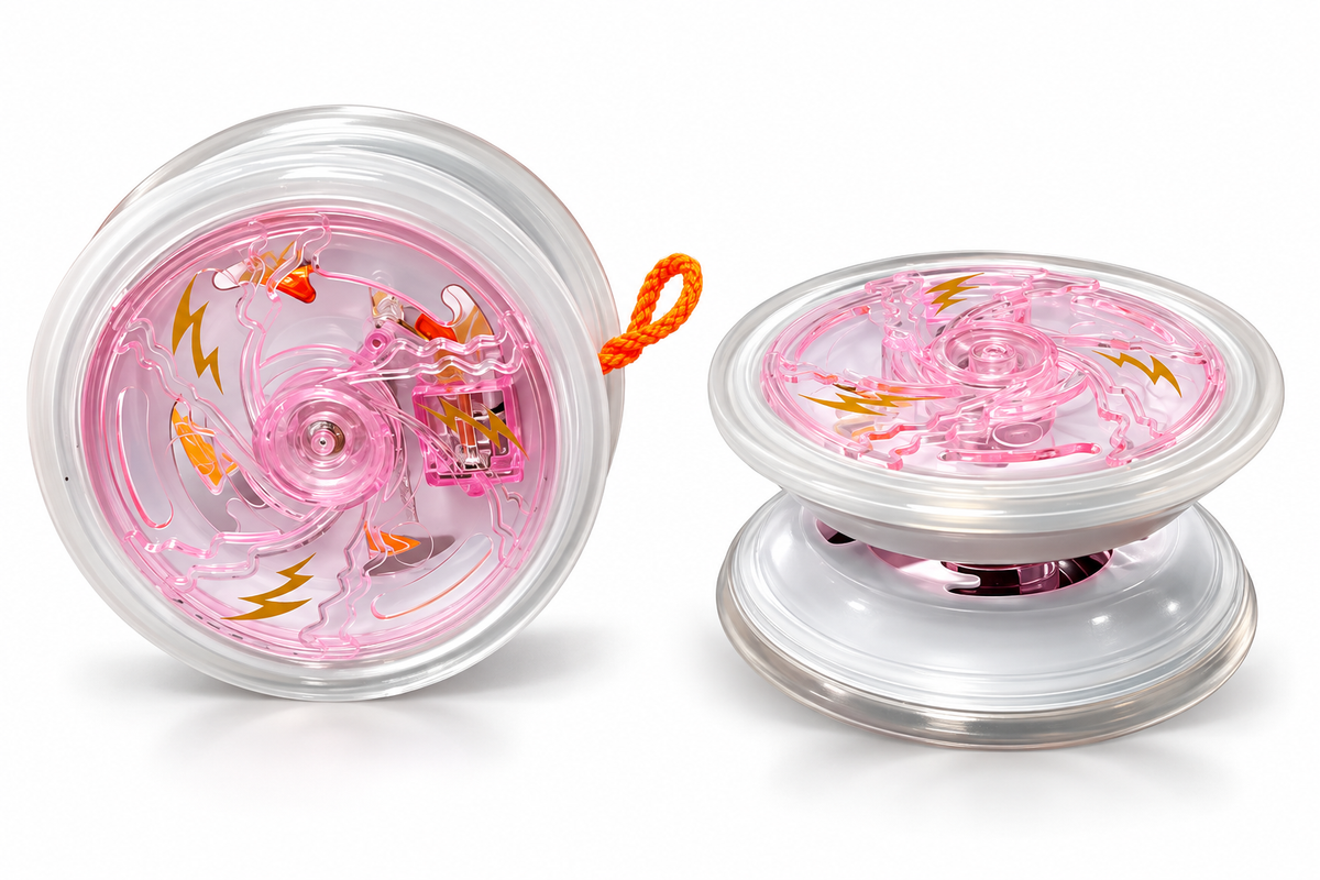 ŚWIECĄCE JOJO LED 6CM 4 KOLORY JO-JO GADŻET E1688 EMAJ