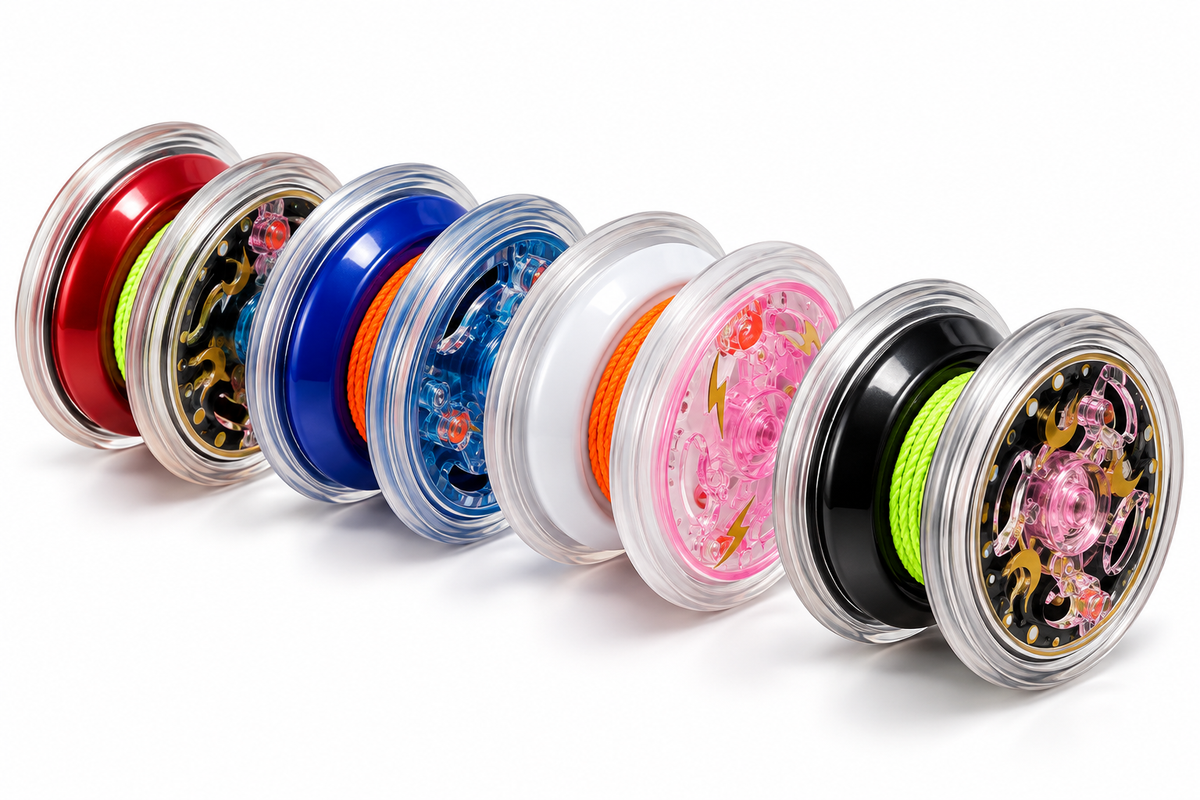 ŚWIECĄCE JOJO LED 6CM 4 KOLORY JO-JO GADŻET E1688 EMAJ