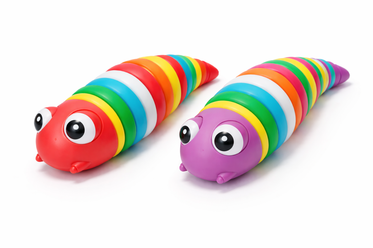 GĄSIENICA SENSORYCZNA WIELKIE OCZY  ANTYSTRESOWA 15CM E1364 EMAJ