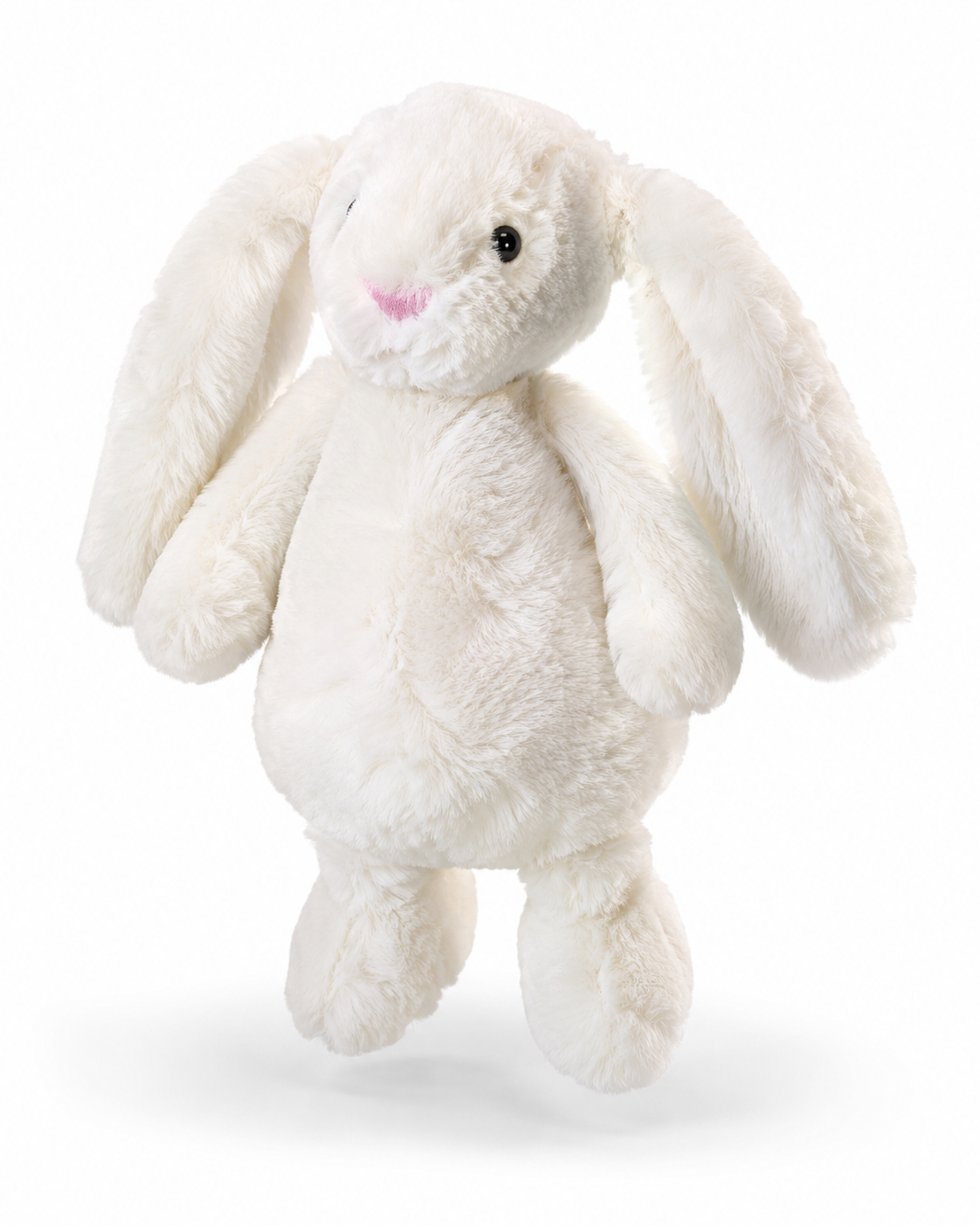 MASKOTKA KRÓLIK PUCHATY DŁUGIE USZY 36CM 4KOLORY E2209 EMAJ