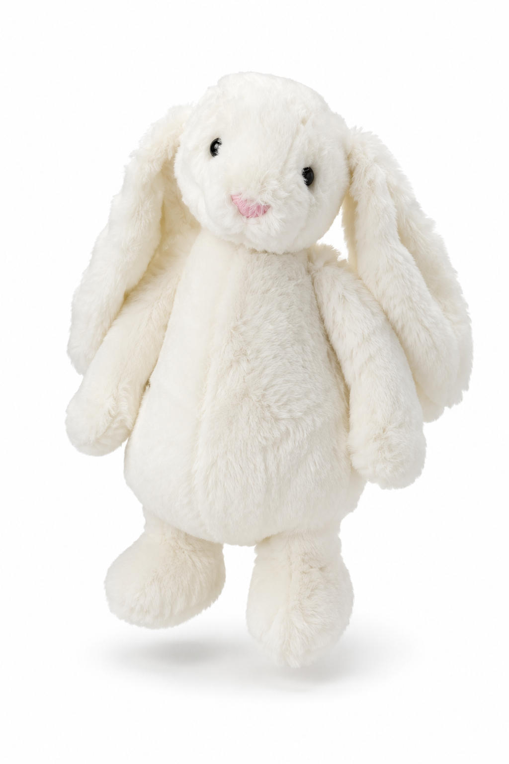 MASKOTKA KRÓLIK PUCHATY DŁUGIE USZY 36CM 4KOLORY E2209 EMAJ