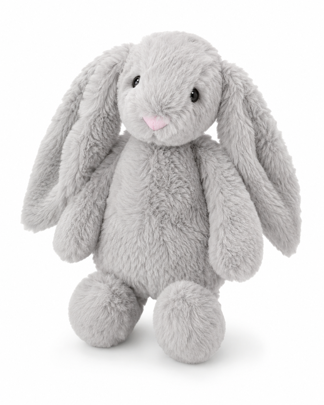 MASKOTKA KRÓLIK PUCHATY DŁUGIE USZY 36CM 4KOLORY E2209 EMAJ