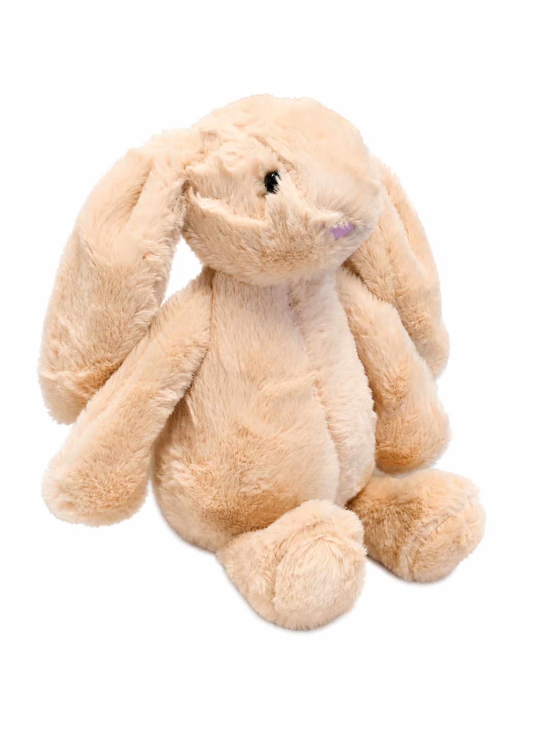 MASKOTKA KRÓLIK PUCHATY DŁUGIE USZY 36CM 4KOLORY E2209 EMAJ