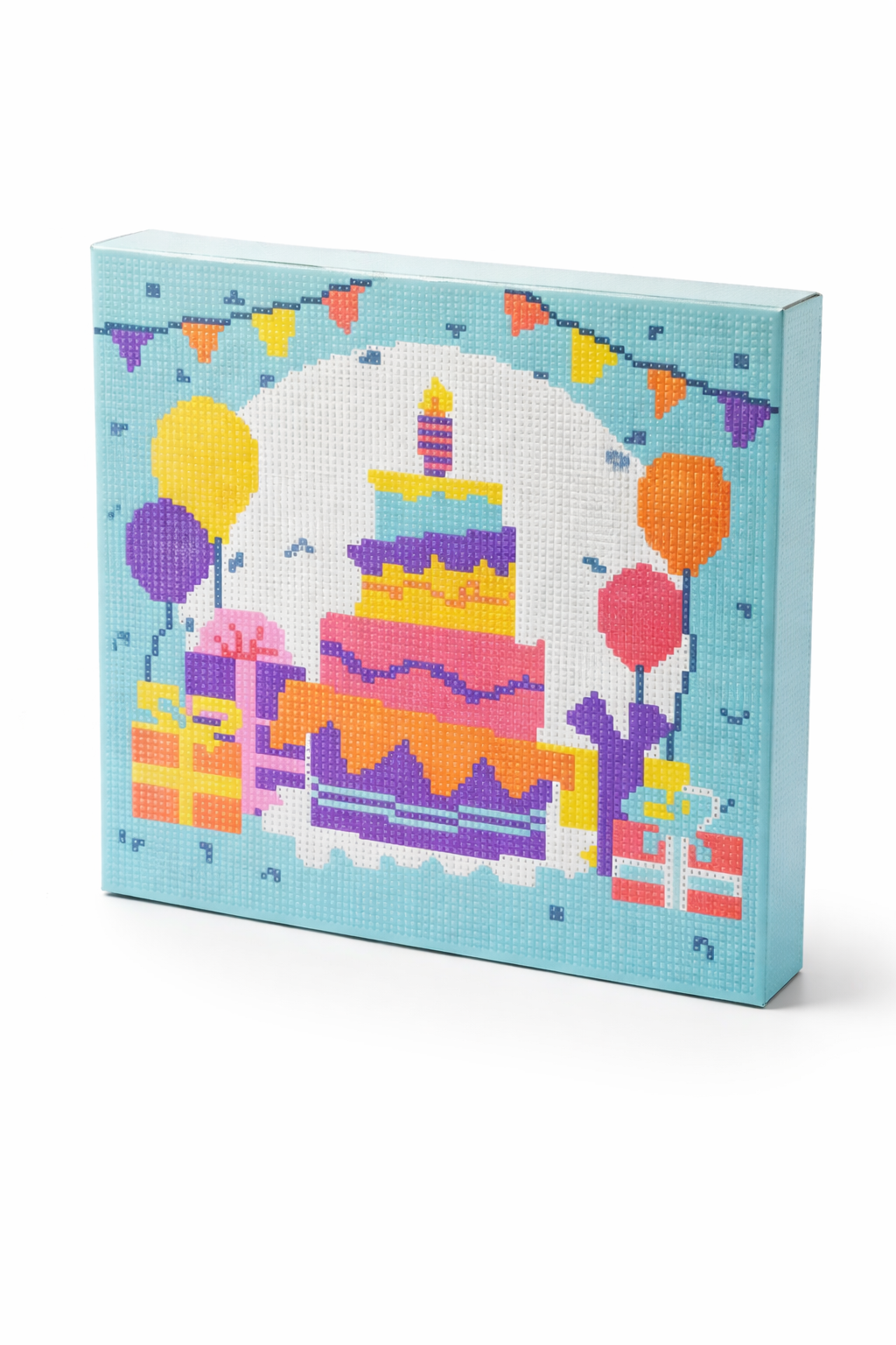 OBRAZ 4D NA PŁÓTNIE 30cm X 30cm MIX WZORÓW ZWIERZAKI E2415 EMAJ