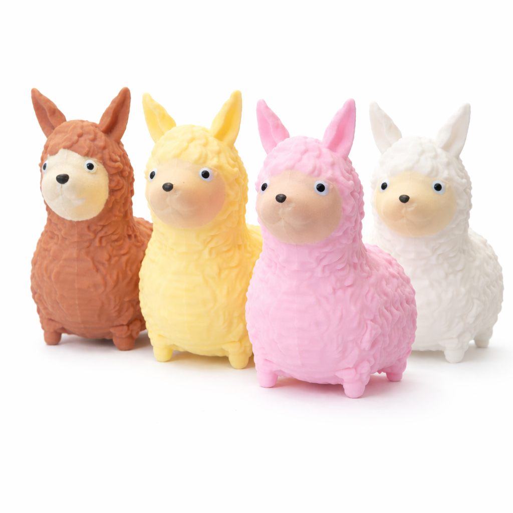 GNIOTEK ALPAKA 9CM ANTYSTRESOWY SQUISHY MIĘKKI 4KOLORY DO WYBORU E1306 EMAJ