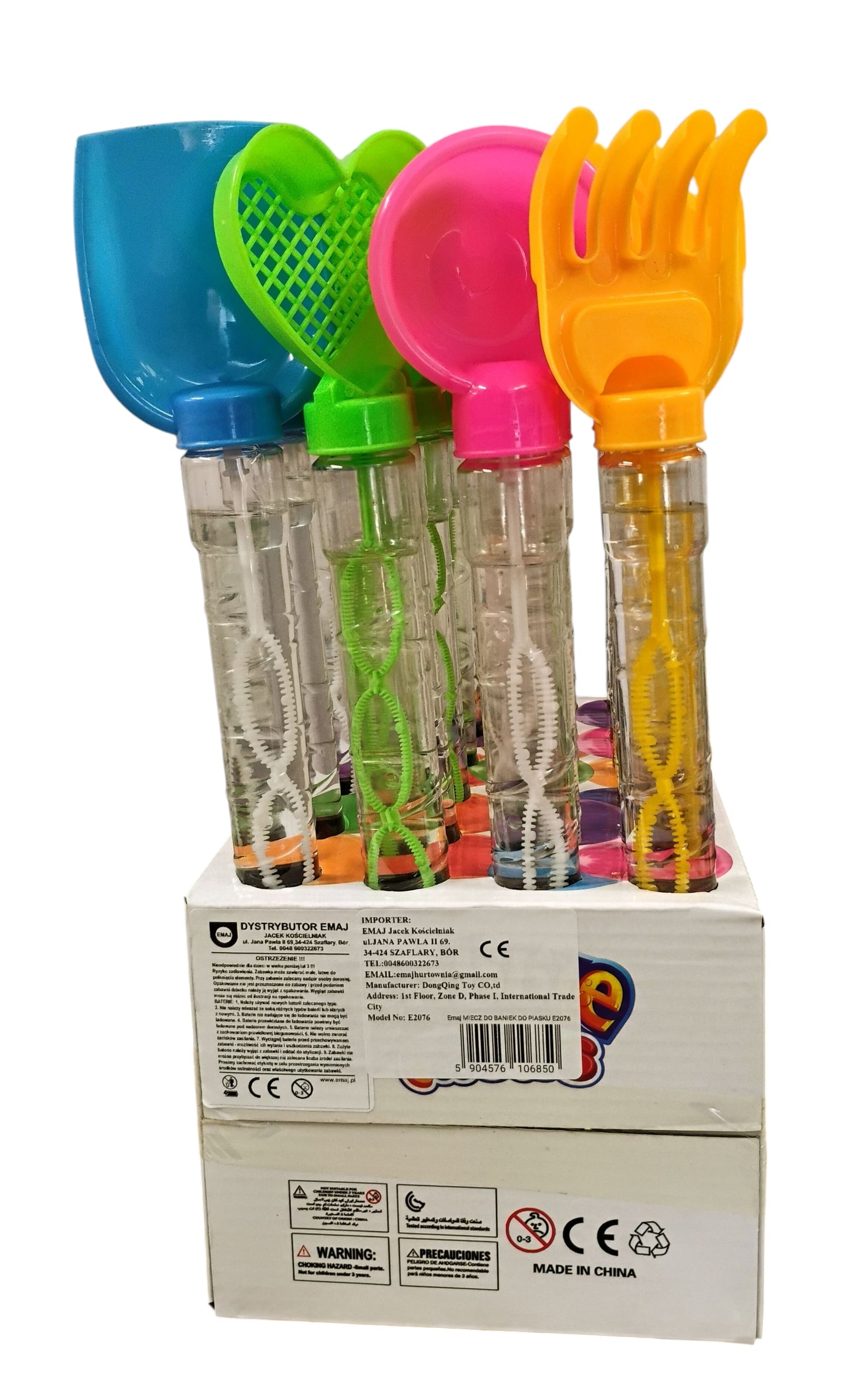 MIECZ DO BANIEK MYDLANYCH 2W1 KSZTAŁTY DO PIASKU 34CM E2076 EMAJ