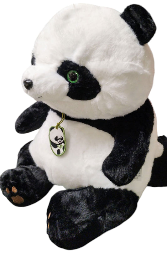 MASKOTKA PLUSZOWA PRZYTULANKA DLA DZIECI MIŚ PANDA 33CM E2625 EMAJ