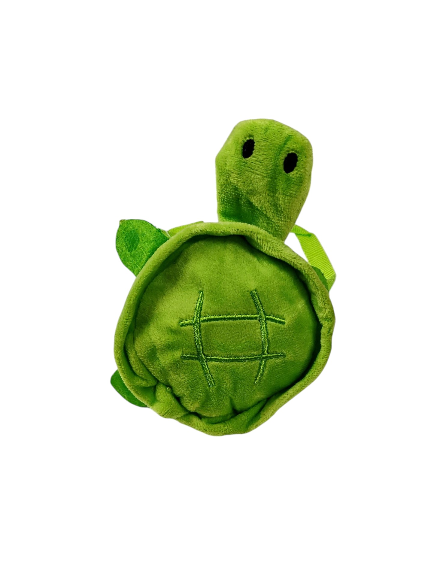 MASKOTKA PLUSZOWA MIŚ KAPIBARA PLECAK ZIELONY ŻÓŁWIK 20CM E2644 EMAJ