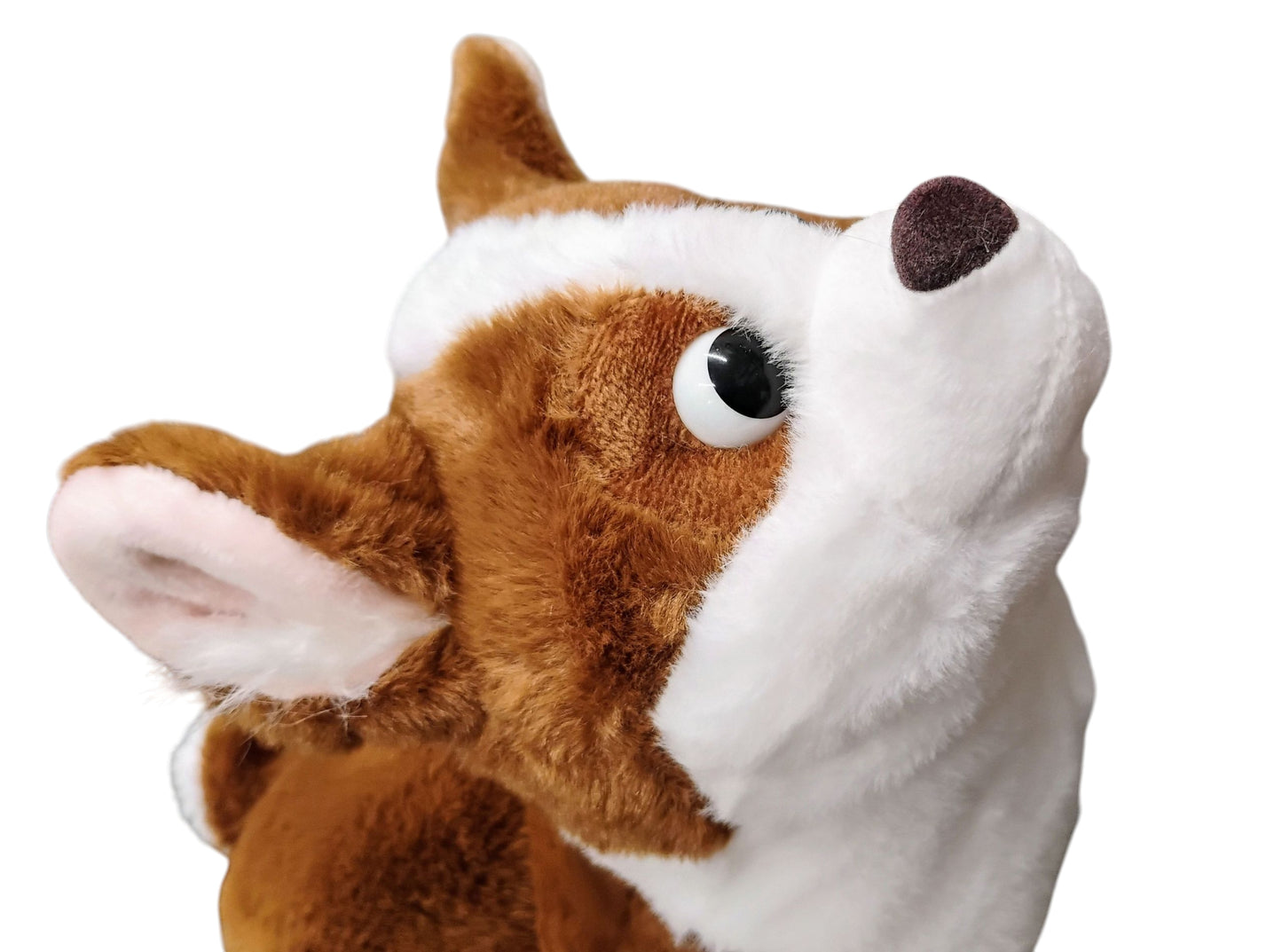 MASKOTKA  PLUSZOWY MILUTKI PIESEK CORGI 22CM E2685 EMAJ