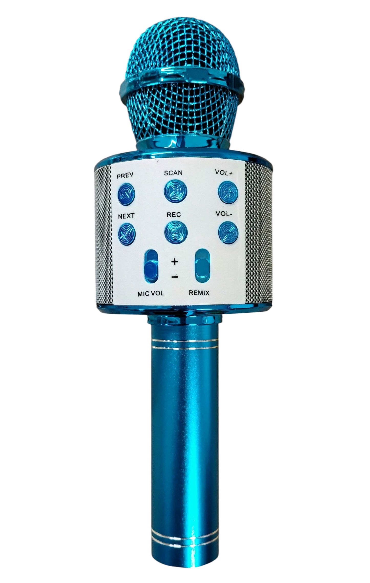 MIKROFON KARAOKE BLUETOOTH BEZPRZEWODOWY 23CM MIX KOLOR E2582 EMAJ