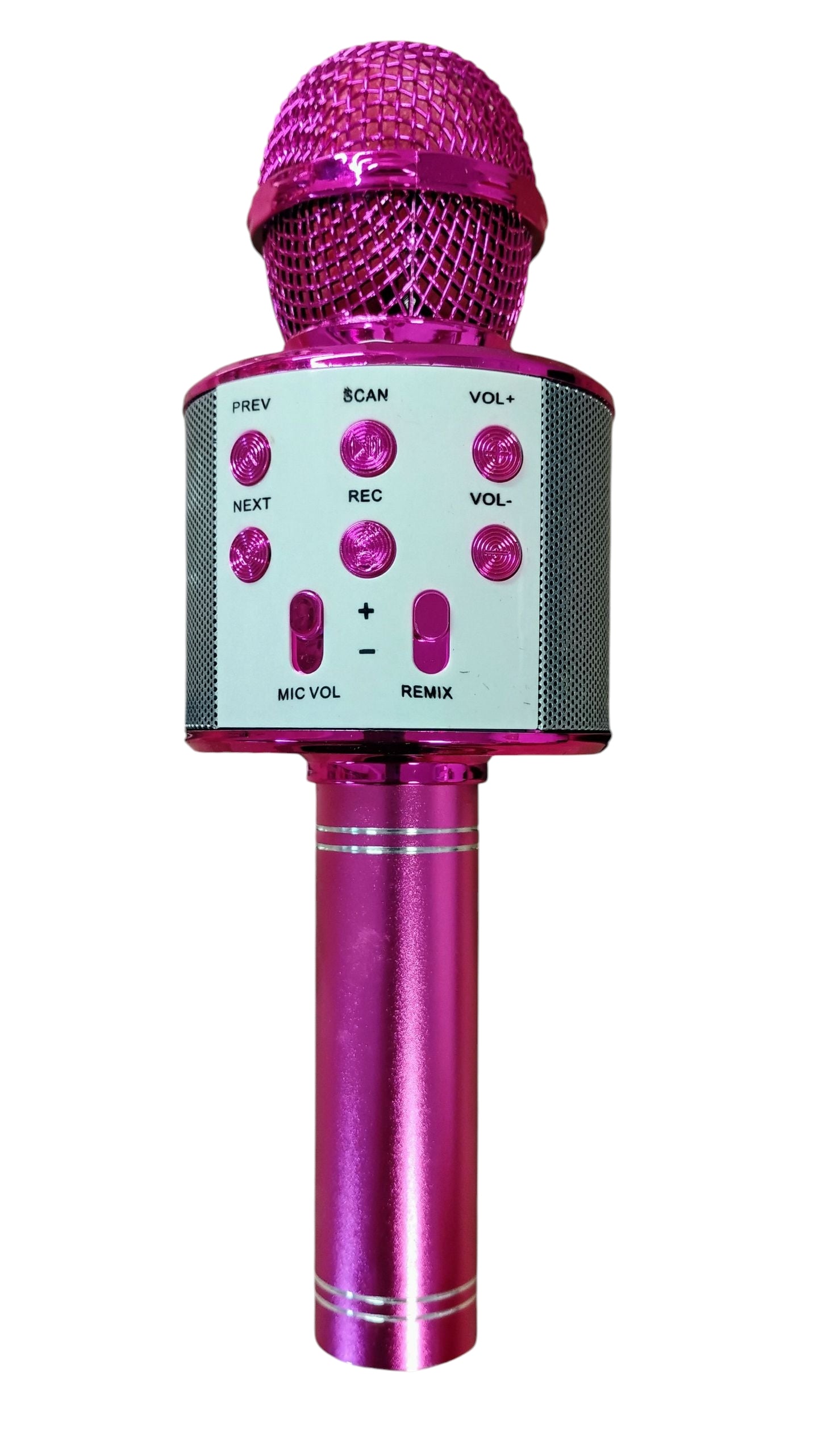 MIKROFON KARAOKE BLUETOOTH BEZPRZEWODOWY 23CM MIX KOLOR E2582 EMAJ