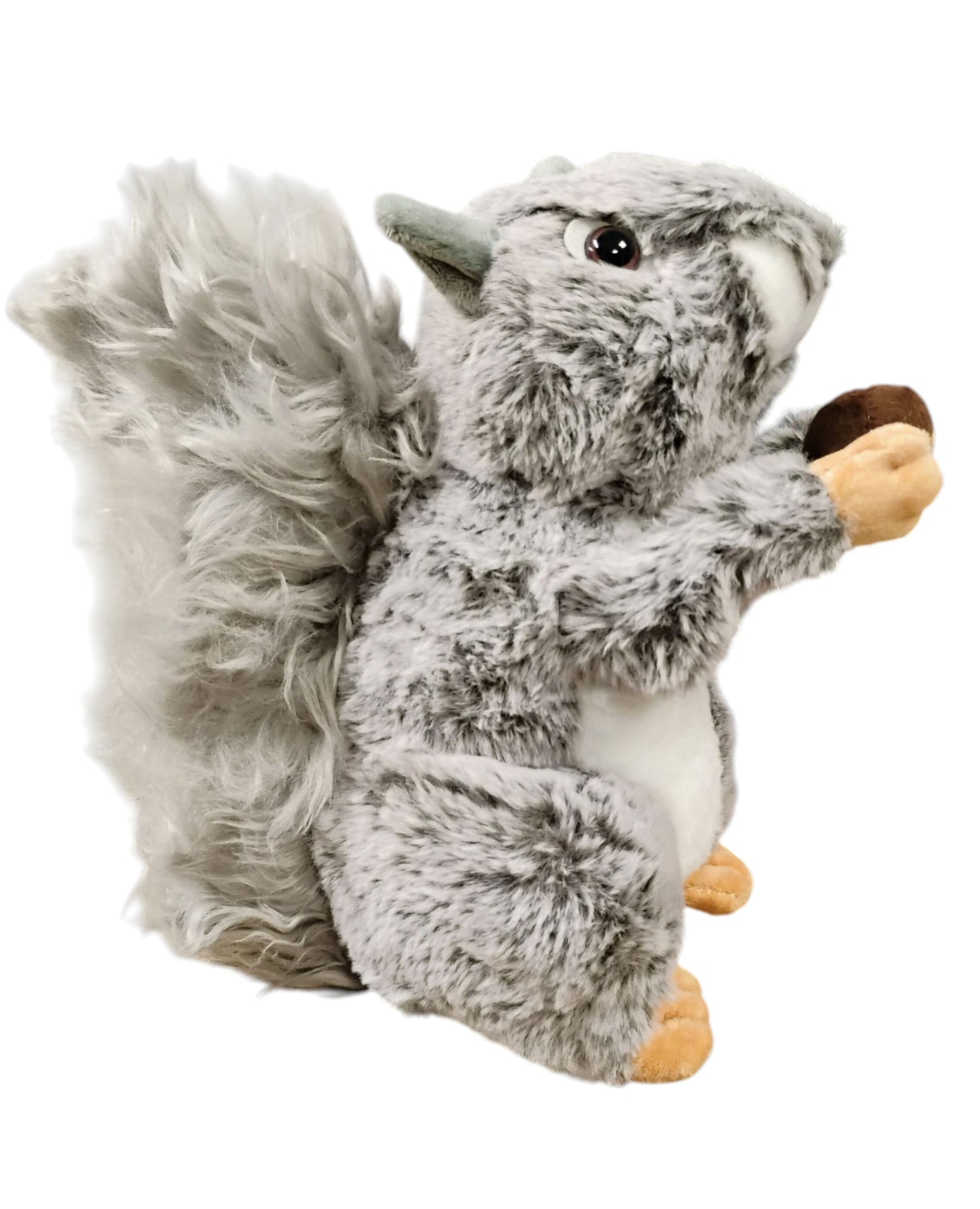 MASKOTKA WIEWIÓRKA Z ORZESZKIEM PLUSZ 18CM MIĘKKI UROCZY PLUSZAK E2721 EMAJ