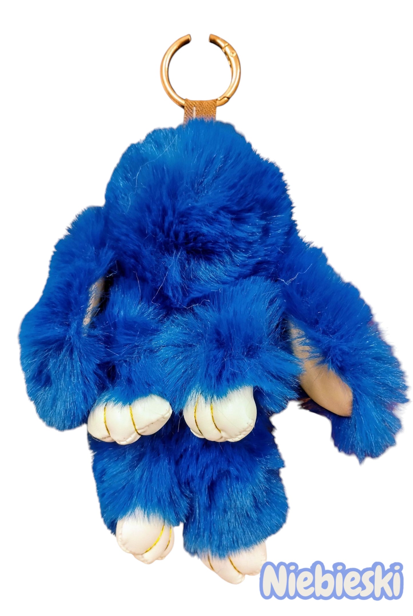 BRELOK KRÓLIK BRELOCZEK MIĘKKI FUTRZAK 18CM STYLOWY DODATEK E1524 EMAJ