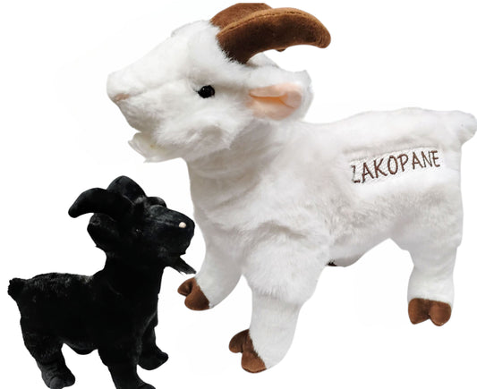 MASKOTKA BECZĄCA KOZA 28CM KÓZKA ZAKOPANE SZCZAWNICA 2 KOLORY E2718 EMAJ