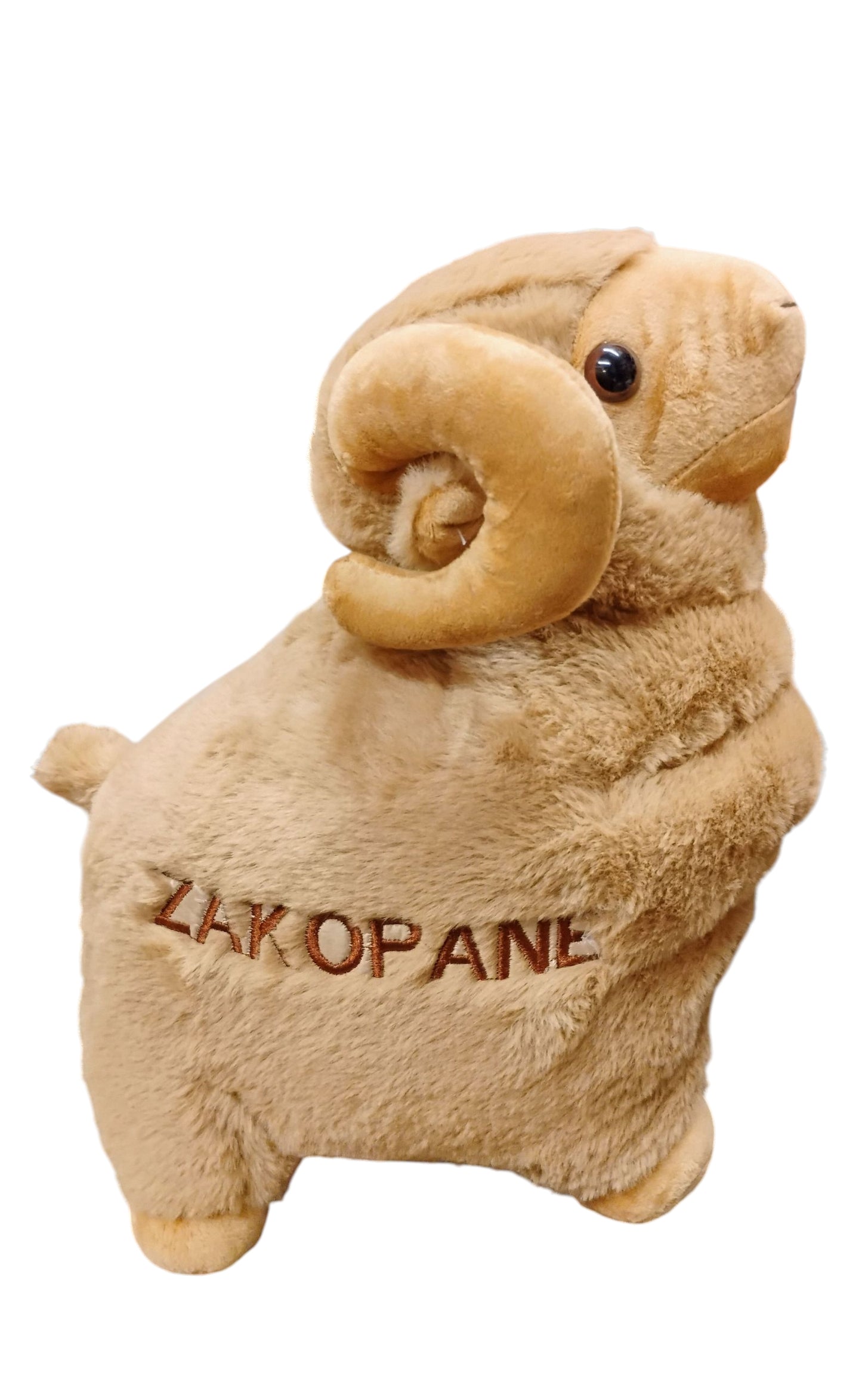BECZĄCA PLUSZOWA MASKOTKA DUŻA OWCA BARAN 33x25cm SUPER JAKOŚĆ! E2651 EMAJ