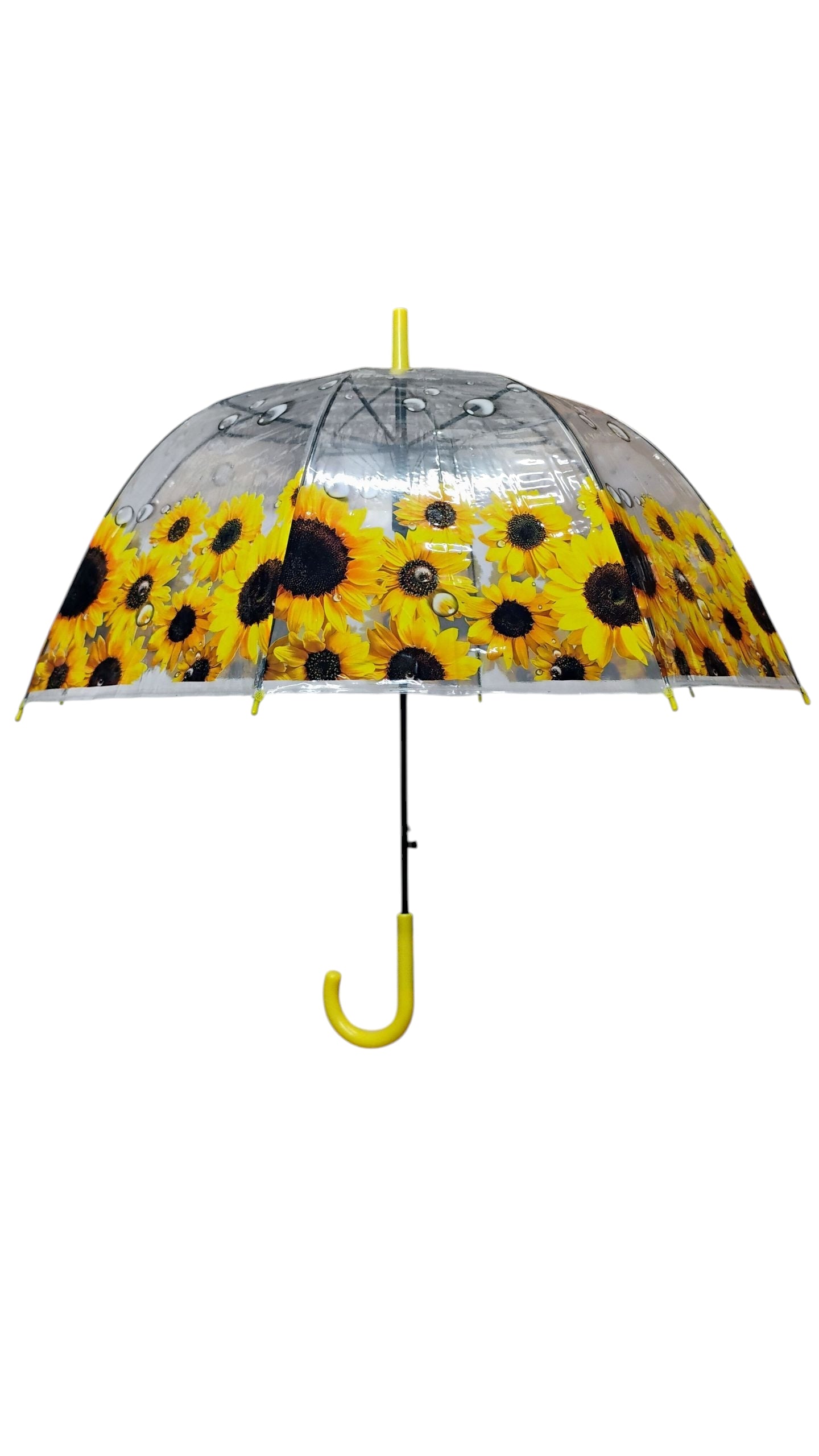 PARASOLKA PRZECIWDESZCZOWA KOLOROWA Z MOTYWEM KWIATY LIŚCIE ŚREDNICA 85CM E2025 EMAJ